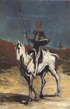 Honore  Daumier Don Quixote (mk09) china oil painting image